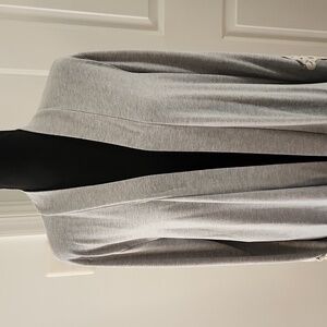 Long Gray Cardigan Size XL